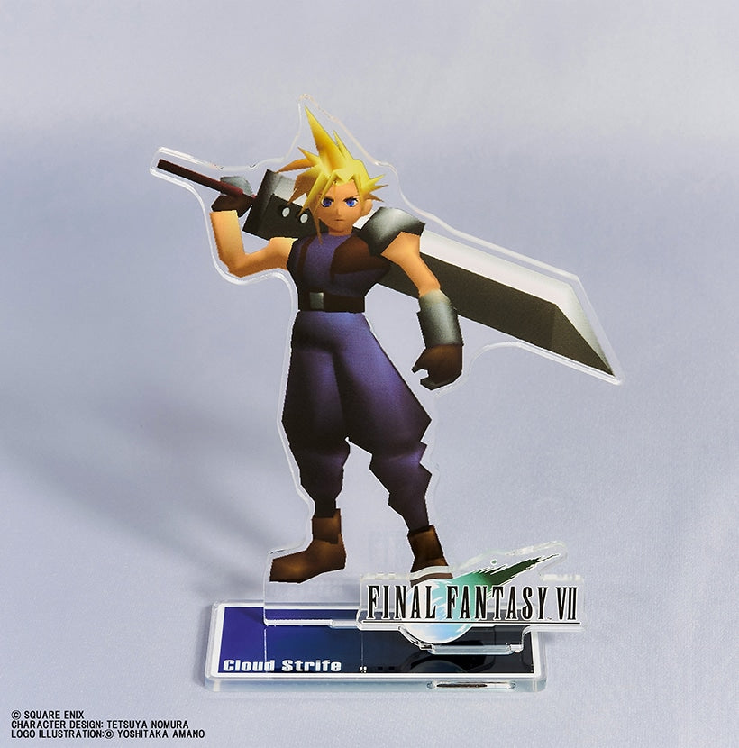 Final Fantasy VII Polygon Character Acrylic Stands - Cloud Strife