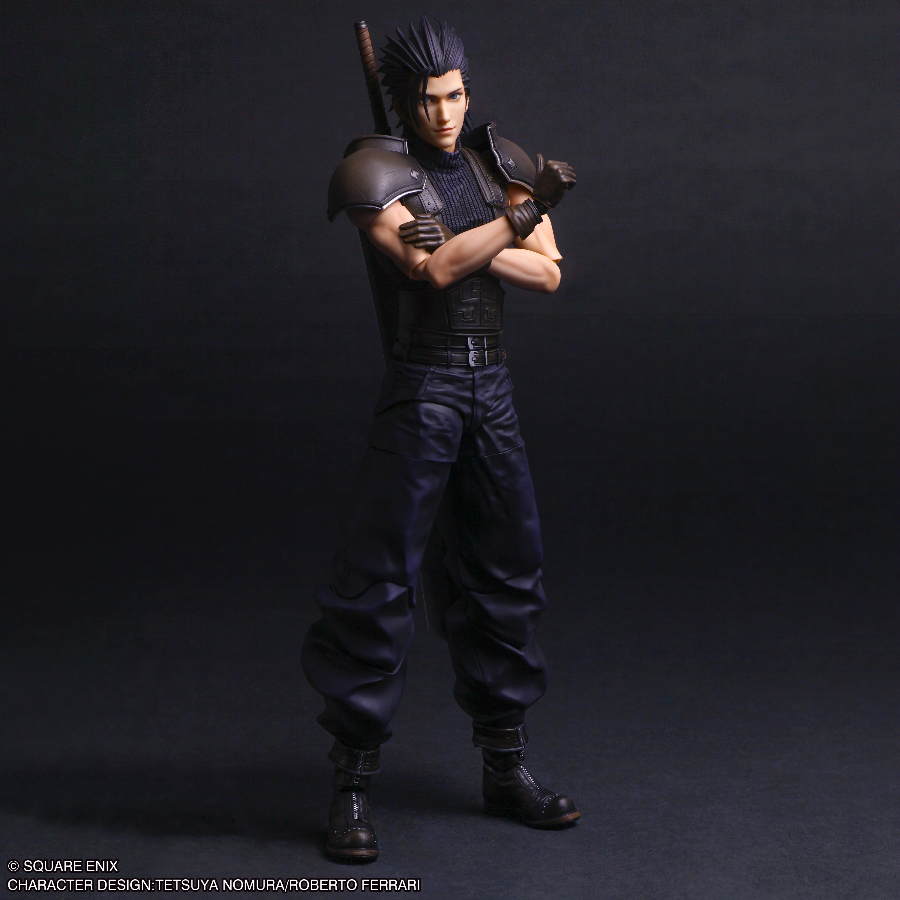 Zack Fair PLAY ARTS SHIN Figure | Final Fantasy VII Rebirth