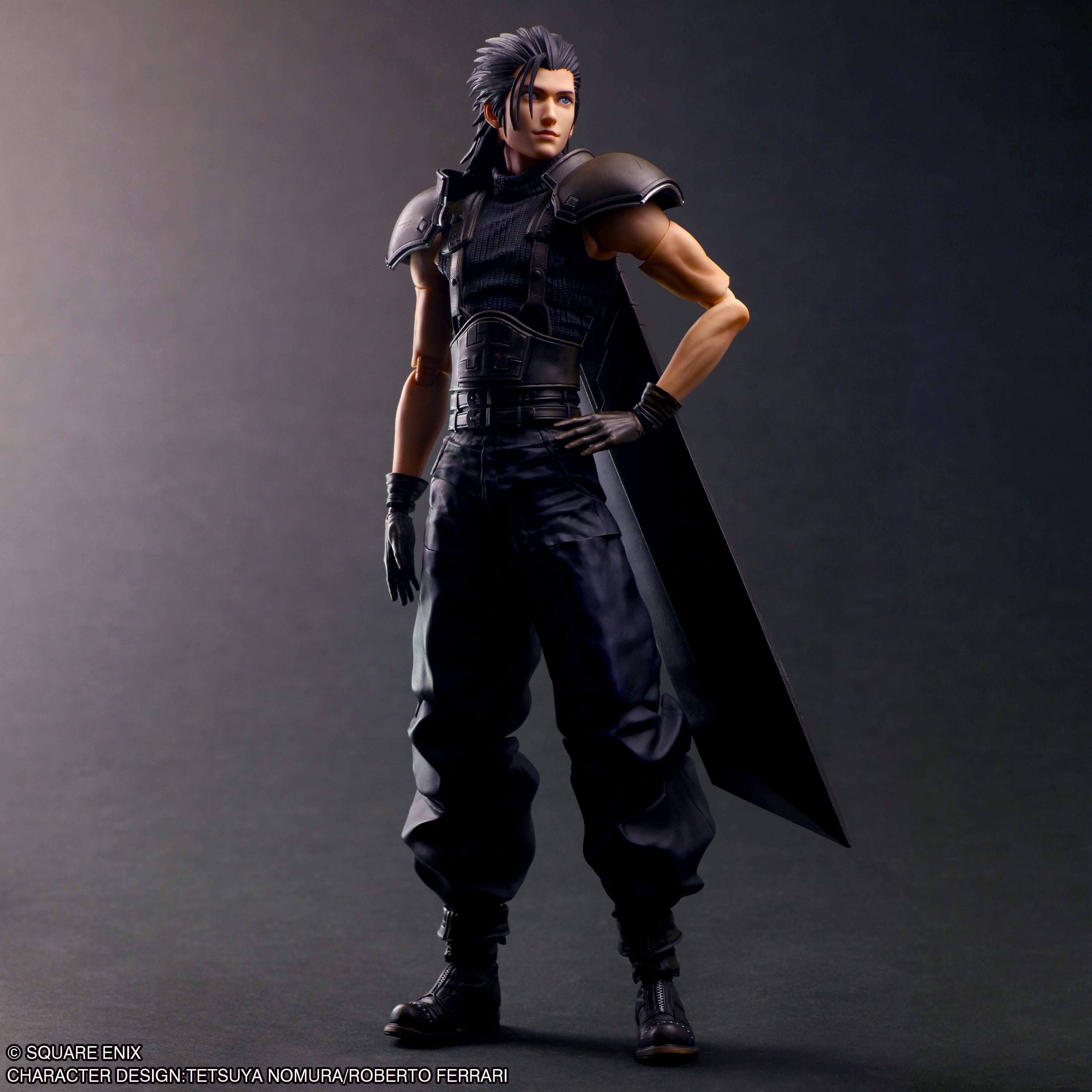 Zack Fair PLAY ARTS SHIN Figure | Final Fantasy VII Rebirth