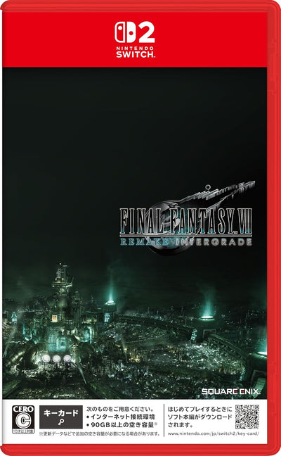Final Fantasy VII Remake Intergrade Japanese Nintendo Switch 2 cover