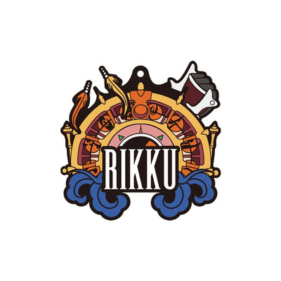 Final Fantasy X 25th Anniversary Kuji F Prize Rubber Strap - Rikku, official Square Enix collectible.