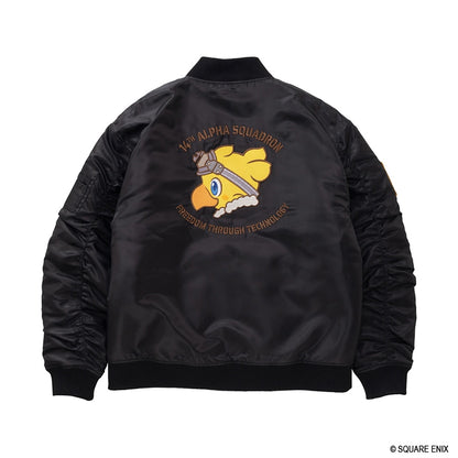 Final Fantasy XIV Alpha Squadron black bomber jacket