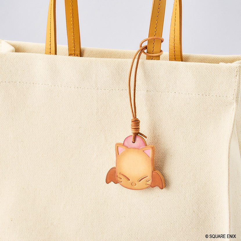 Final Fantasy XIV Buttery Mogbiscuit Faux Leather Charm - official product view 4