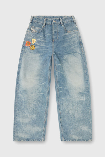 Final Fantasy XIV Collaboration - Eorzean Flags Jeans FF-1997 D-ENIM-M L.32 - Official Product Photo 2