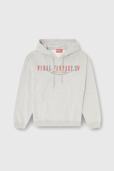 Final Fantasy XIV Collaboration - Azem's Crystal Hoodie FF-S-BOXT-HOOD-GREY - Official Product Photo 1