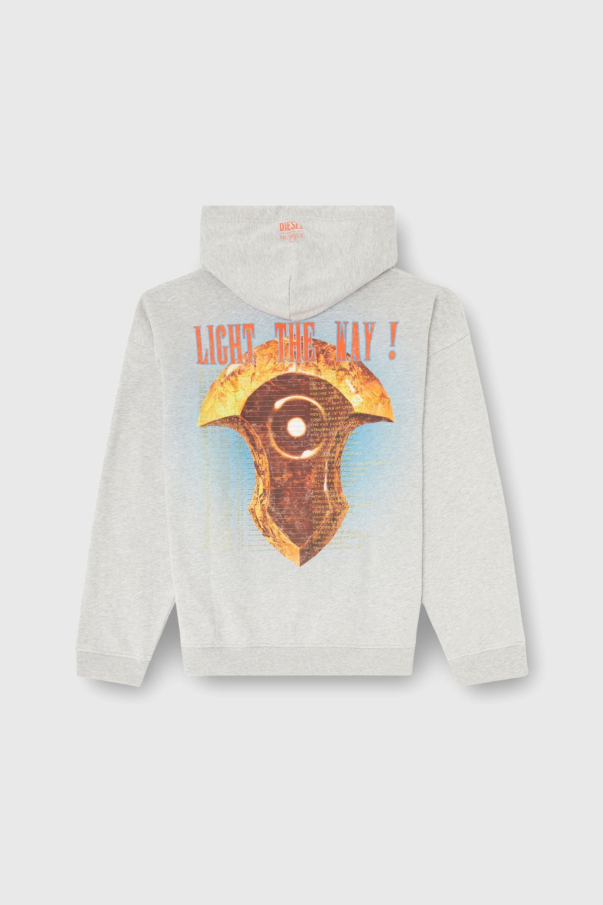 Final Fantasy XIV Collaboration - Azem's Crystal Hoodie FF-S-BOXT-HOOD-GREY - Official Product Photo 2