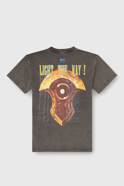 Final Fantasy XIV Collaboration - Azem's Crystal T-Shirt FF-T-NORM-BLACK - Official Product Photo 2