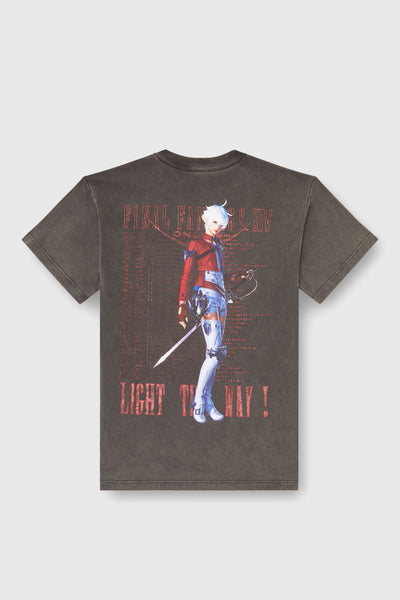 Final Fantasy XIV Collaboration - Alisaie Leveilleur T-Shirt FF-T-NORM-PINK - Official Product Photo 2