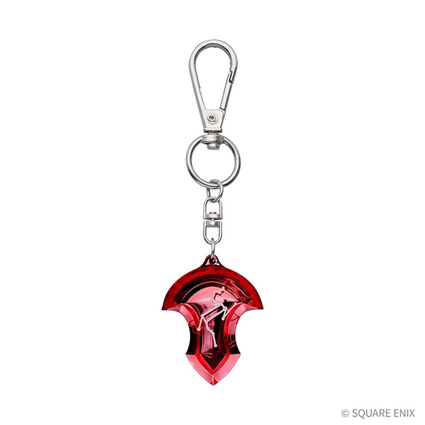 Final Fantasy XIV Crystal Clear Keychains - official product view 2