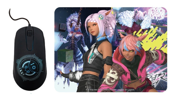Final Fantasy XIV - Light-Up Mouse & Mouse Pad Set Vol. 5 - Design 2