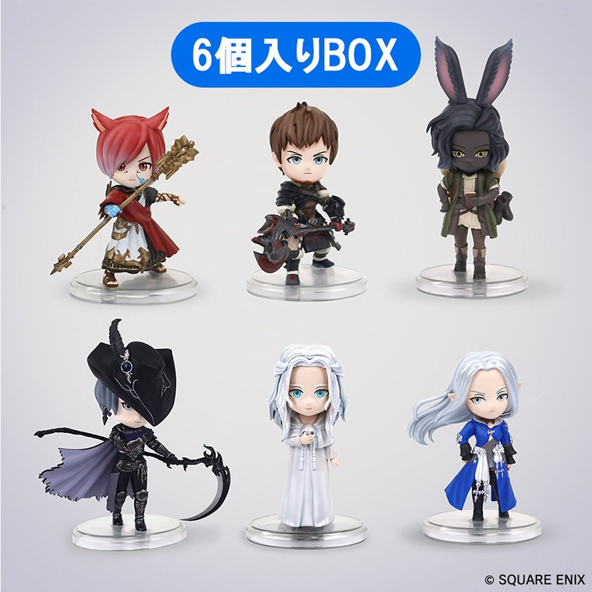 Final Fantasy XIV Miniature Figure Collection Vol. 3 - Sealed Box (6 Pieces) - official product view 1