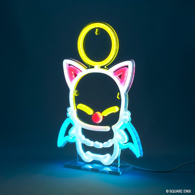 Final Fantasy XIV Moogle Neon LED Light - official product view 3