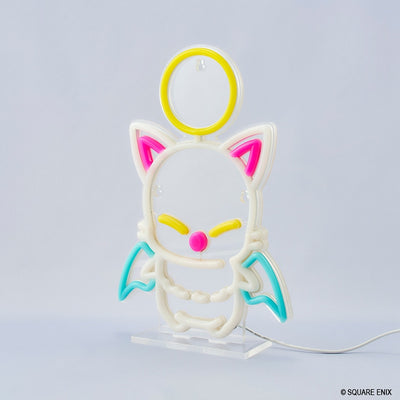 Final Fantasy XIV Moogle Neon LED Light - official product view 4