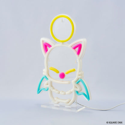 Final Fantasy XIV Moogle Neon LED Light - official product view 4