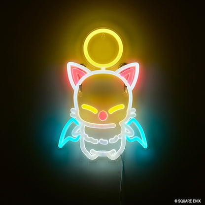 Final Fantasy XIV Moogle Neon LED Light - official product view 7