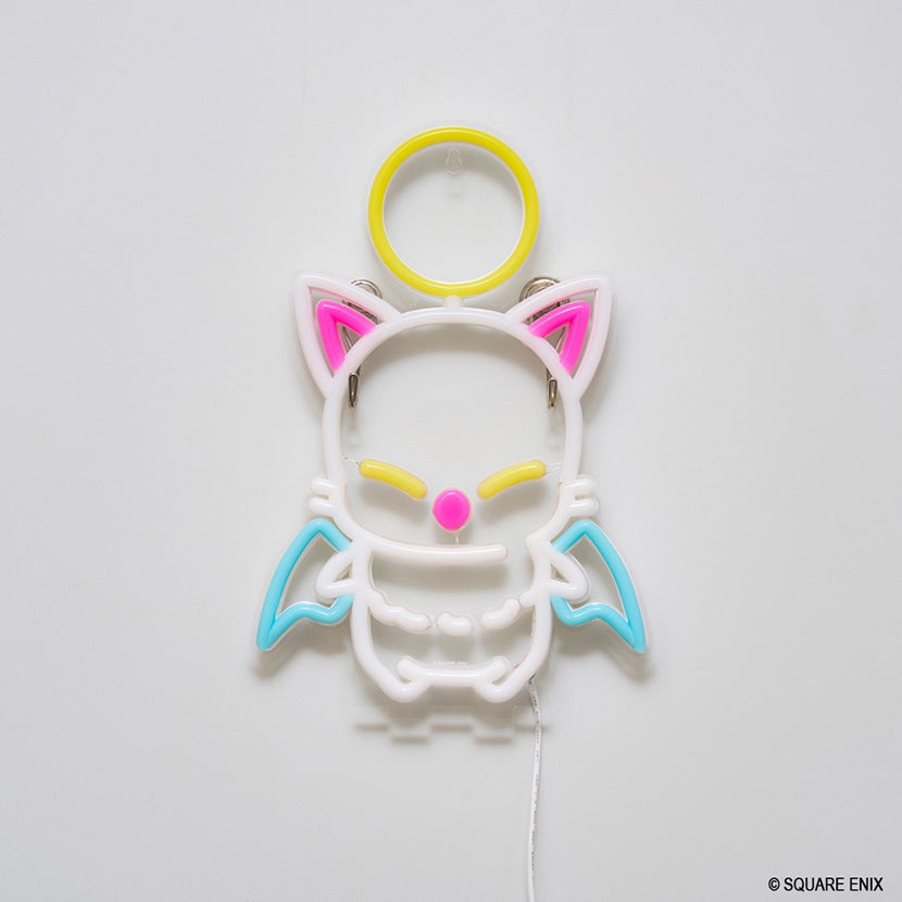 Final Fantasy XIV Moogle Neon LED Light - official product view 9