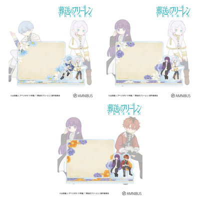 Frieren: Beyond Journey's End Botania Vol. 2 - Acrylic Memo Stands (3 Types) complete set overview