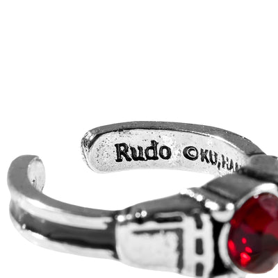 Gachiakuta Iconic Story Ring Objet - Rudo name engraving, official white-background photo