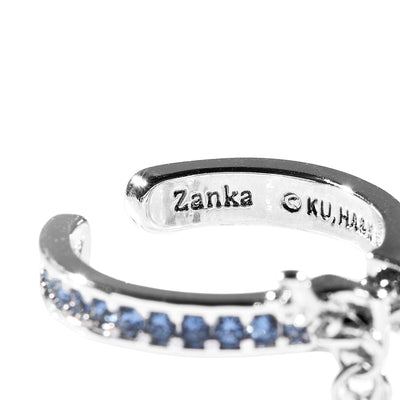Gachiakuta Iconic Story Ring Objet - Zanka name engraving, official white-background photo
