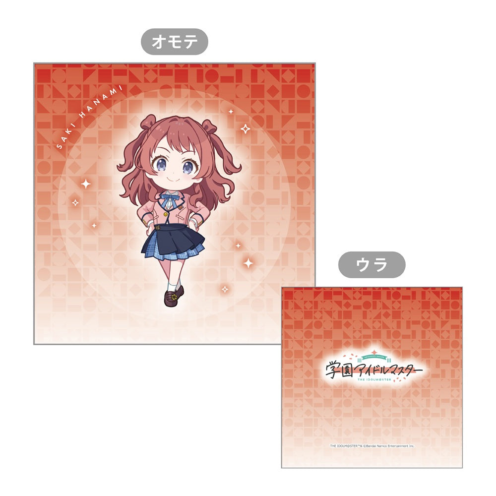 Gakuen Idolmaster Saki Hanami cushion cover, view 1