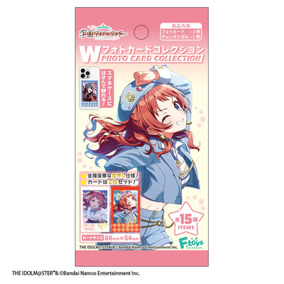 Gakuen Idolmaster W Photo Card Collection Japanese edition packaging