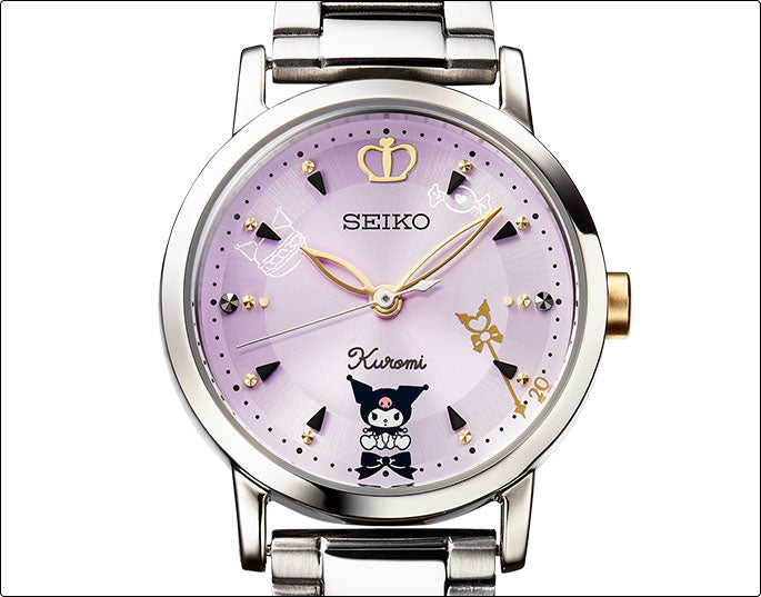 Sanrio Characters x Seiko Watch - Kuromi 20th Anniversary Collaboration Watch [Pre-Order Feb 2026]