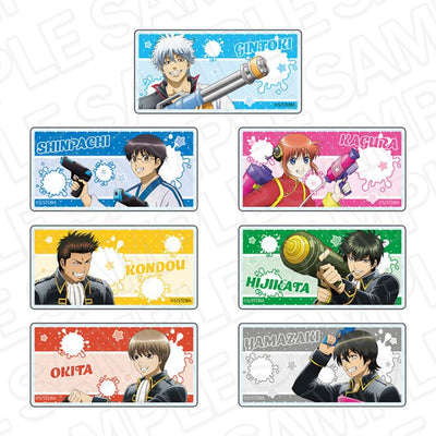 Gintama Water Gun Ver. Random Acrylic Badge - official product image