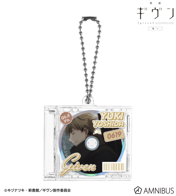 Given: To the Sea — Scene CD Jacket-Shaped Keychain — Official Image 1