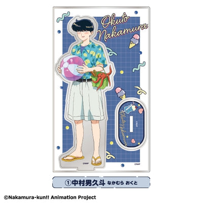 Okuto Nakamura Acrylic Stand - Go for It, Nakamura! × Karaoke no Tetsujin