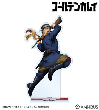 Golden Kamuy Fighting Backs Ver. BIG Acrylic Stand - official product photo 2