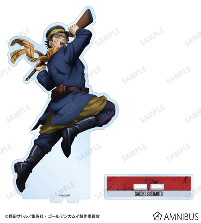 Golden Kamuy Fighting Backs Ver. BIG Acrylic Stand - official product photo 3