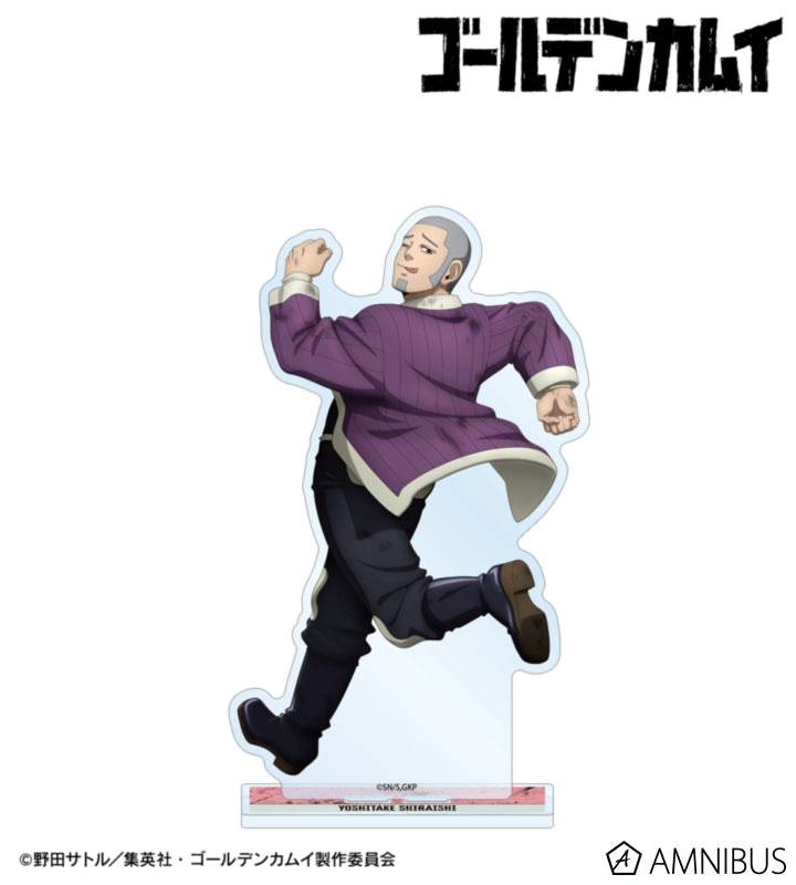 Golden Kamuy Fighting Backs Ver. BIG Acrylic Stand - official product photo 6