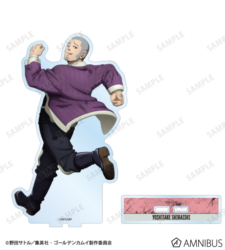 Golden Kamuy Fighting Backs Ver. BIG Acrylic Stand - official product photo 7