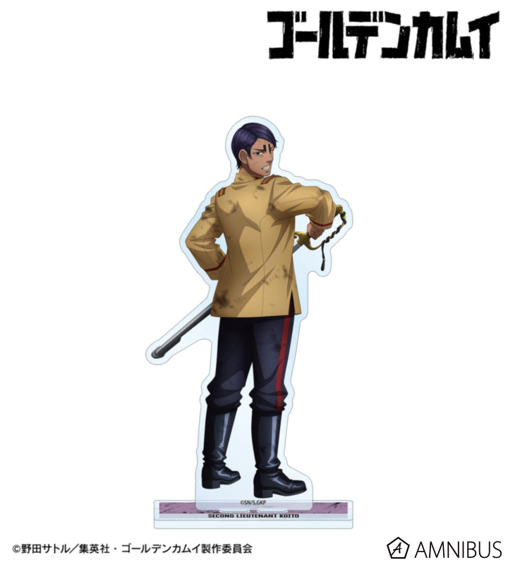 Golden Kamuy Fighting Backs Ver. BIG Acrylic Stand - official product photo 12