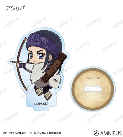 Golden Kamuy Fighting Backs Ver. Chibi Acrylic Stand Ver. A - official product photo 3
