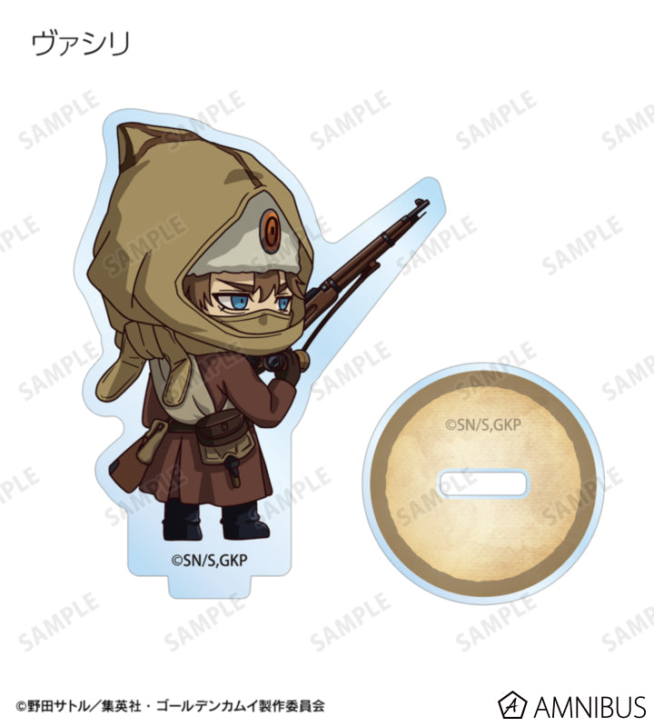 Golden Kamuy Fighting Backs Ver. Chibi Acrylic Stand Ver. A - official product photo 6