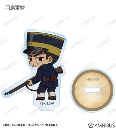 Golden Kamuy Fighting Backs Ver. Chibi Acrylic Stand Ver. B - official product photo 5