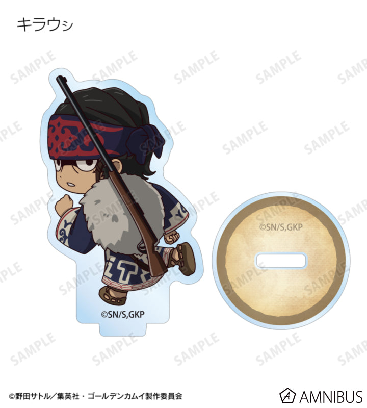 Golden Kamuy Fighting Backs Ver. Chibi Acrylic Stand Ver. C - official product photo 7