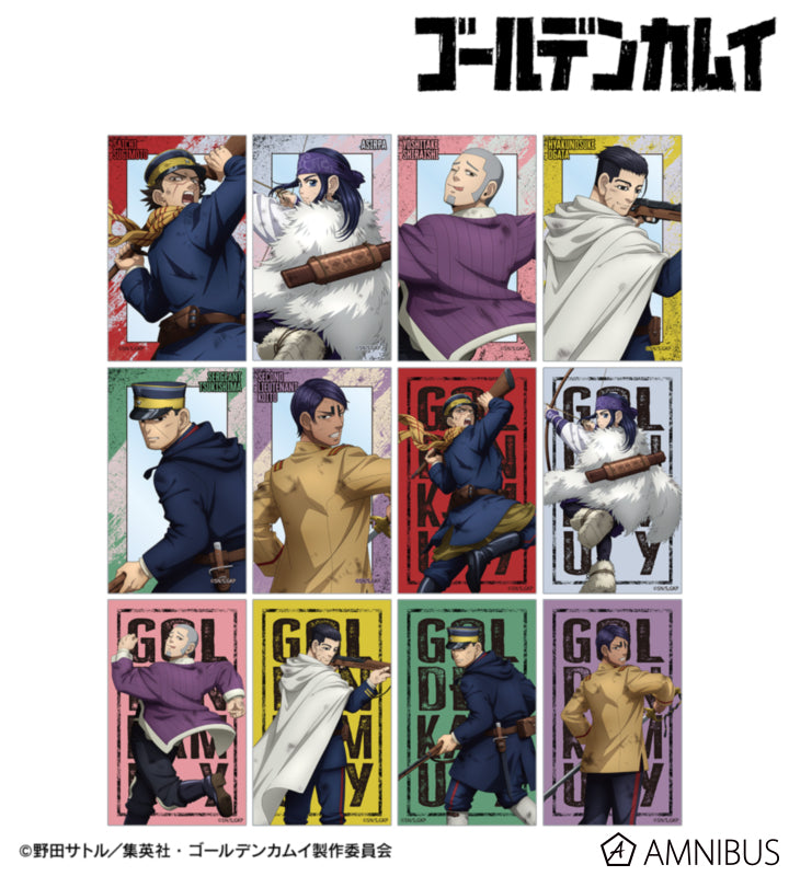 Golden Kamuy Fighting Backs Ver. Compact Clear Card - official product photo 1