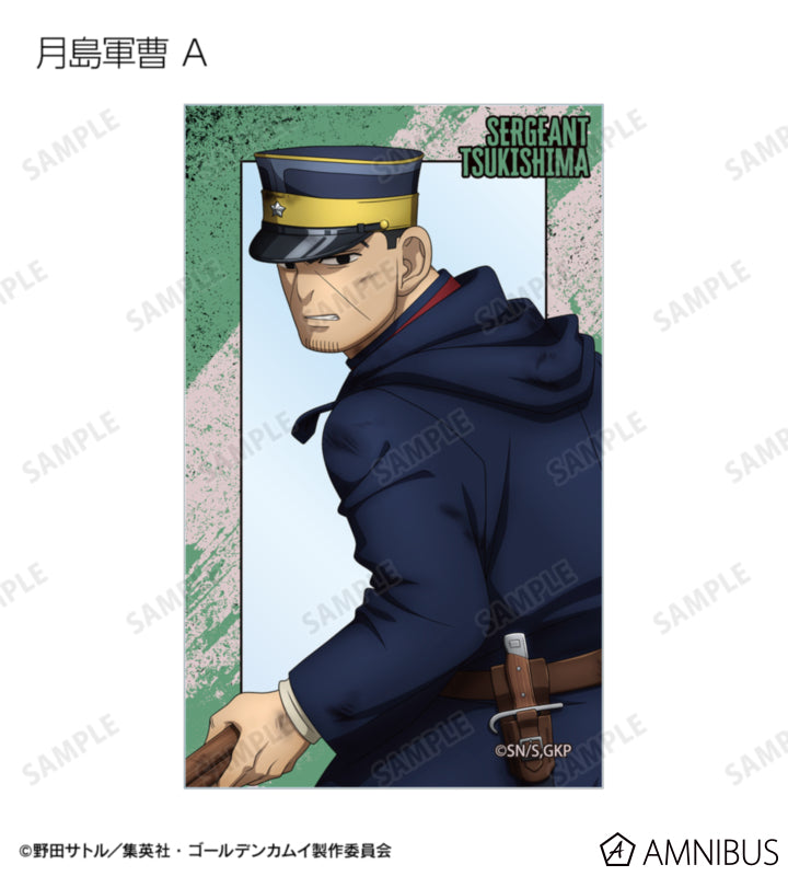 Golden Kamuy Fighting Backs Ver. Compact Clear Card - official product photo 6