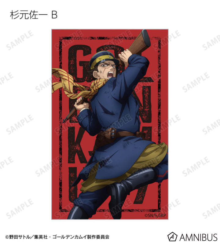 Golden Kamuy Fighting Backs Ver. Compact Clear Card - official product photo 8