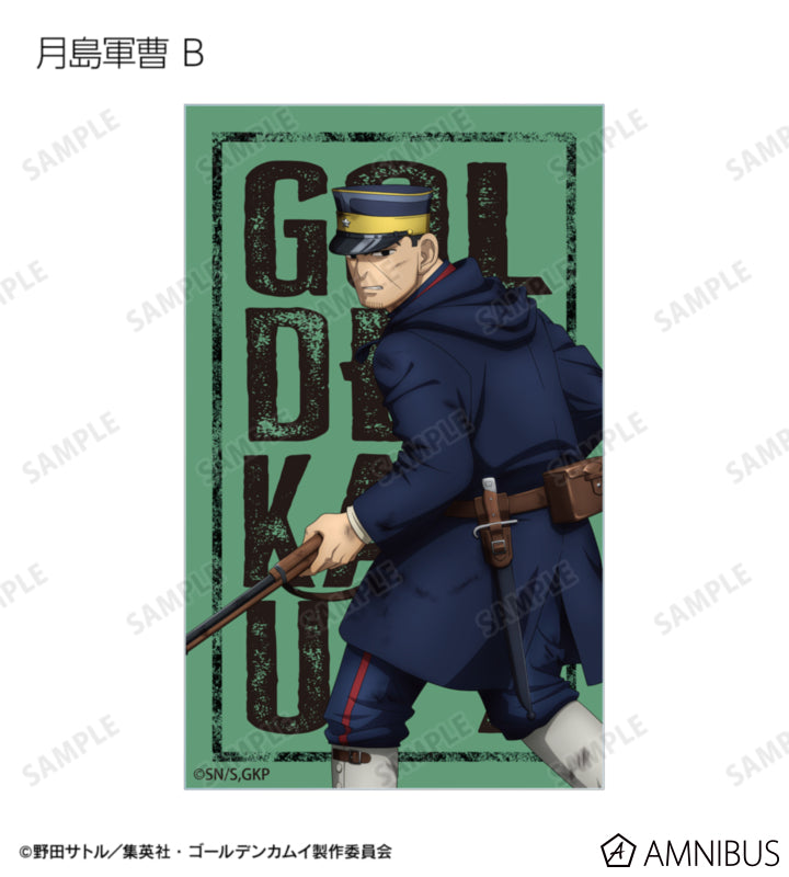 Golden Kamuy Fighting Backs Ver. Compact Clear Card - official product photo 12