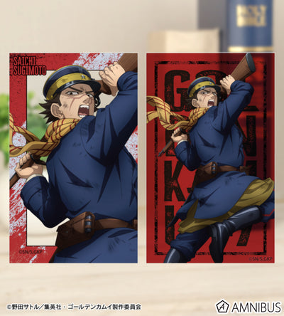 Golden Kamuy Fighting Backs Ver. Compact Clear Card - official product photo 14