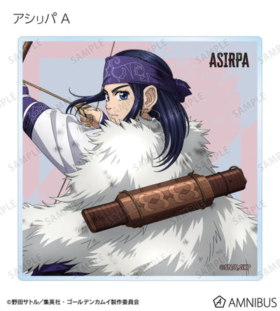 Golden Kamuy Fighting Backs Ver. Acrylic Coaster - official product photo 3