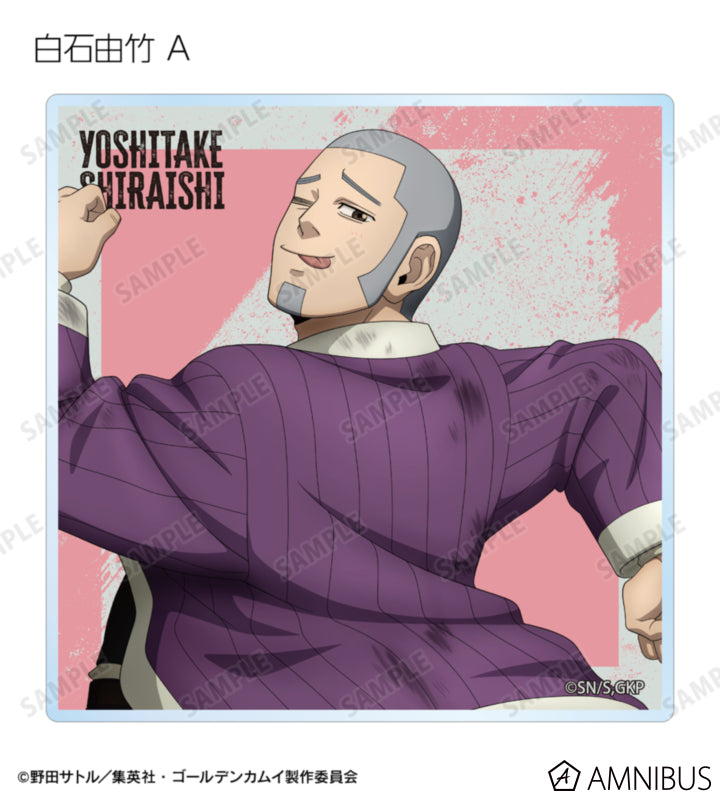 Golden Kamuy Fighting Backs Ver. Acrylic Coaster - official product photo 4