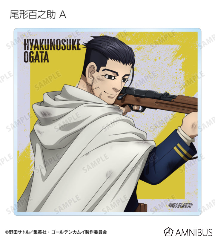 Golden Kamuy Fighting Backs Ver. Acrylic Coaster - official product photo 5