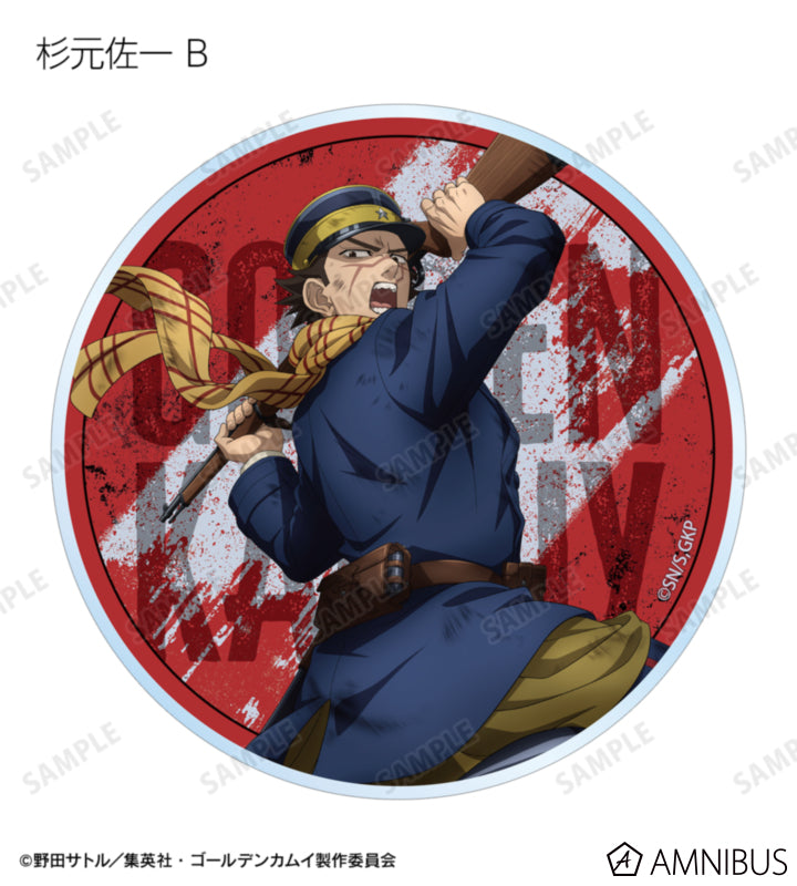 Golden Kamuy Fighting Backs Ver. Acrylic Coaster - official product photo 8