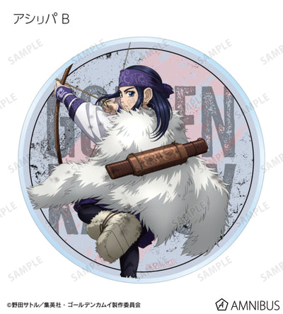 Golden Kamuy Fighting Backs Ver. Acrylic Coaster - official product photo 9