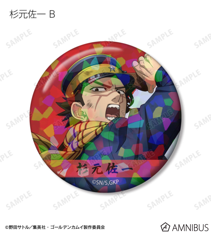 Golden Kamuy Fighting Backs Ver. Holographic Can Badge - official product photo 8