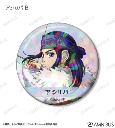 Golden Kamuy Fighting Backs Ver. Holographic Can Badge - official product photo 9
